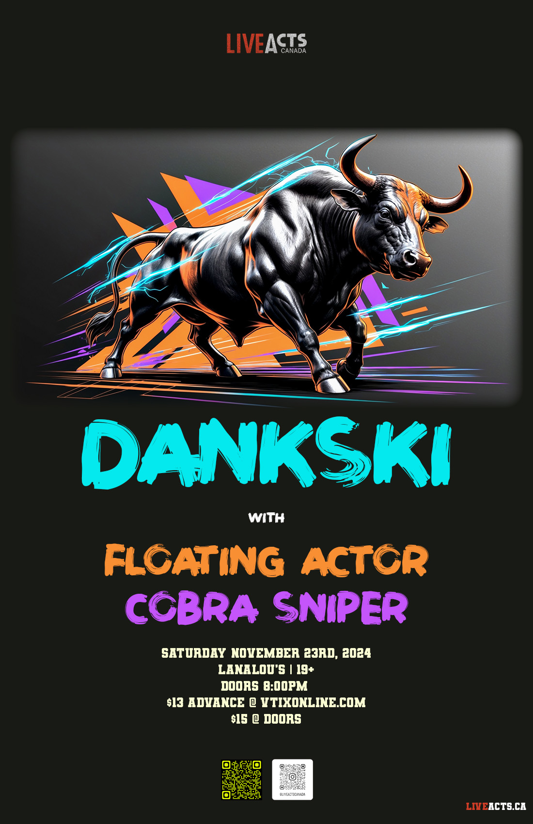 Dankski w/ Floating Actor, Cobra Sniper