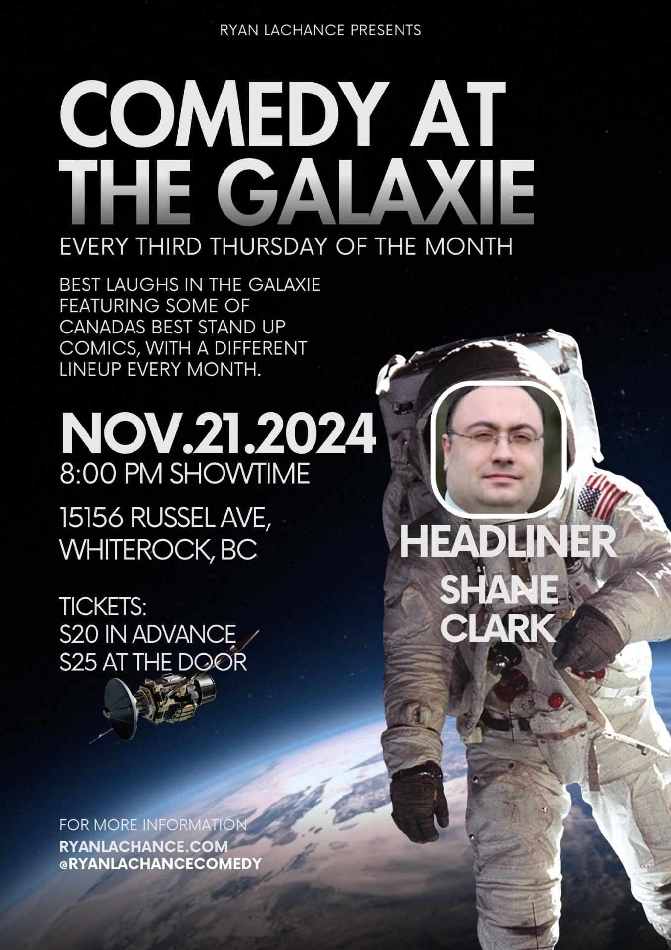 Comedy Night at the Galaxie Public House