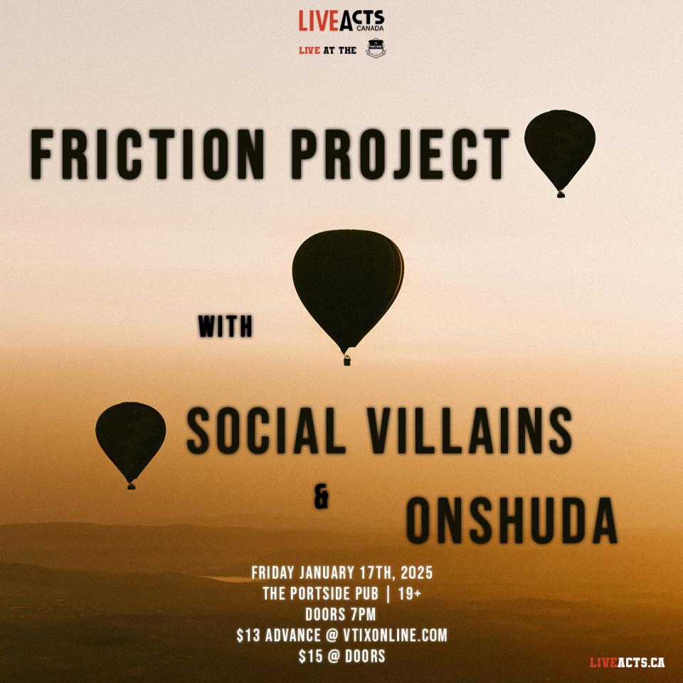 Friction Project w/ Social Villains, Onshuda