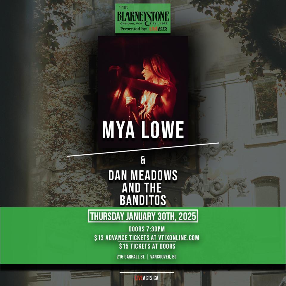 Mya Lowe w/ Dan Meadows and the Banditos