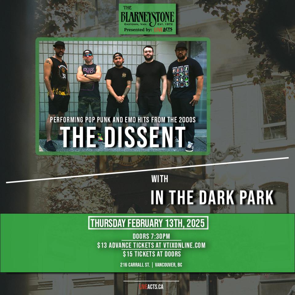 The Dissent w/ In The Dark Park