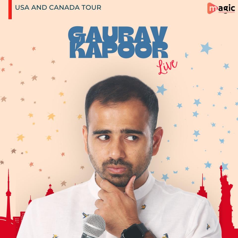 Gaurav Kapoor Live! *2nd show added (Toronto)