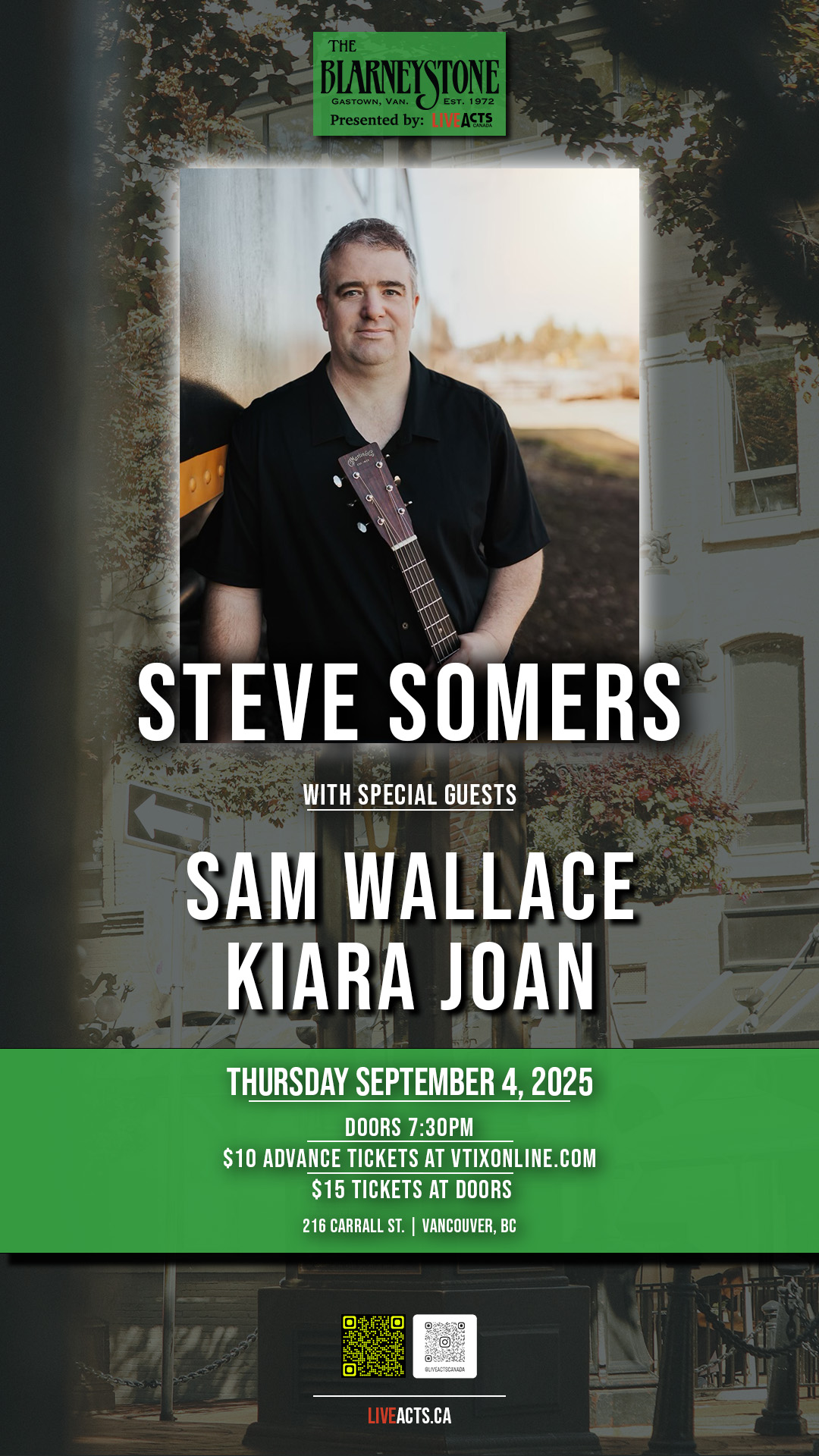Steve Somers w/ Sam Wallace, Kiara Joan