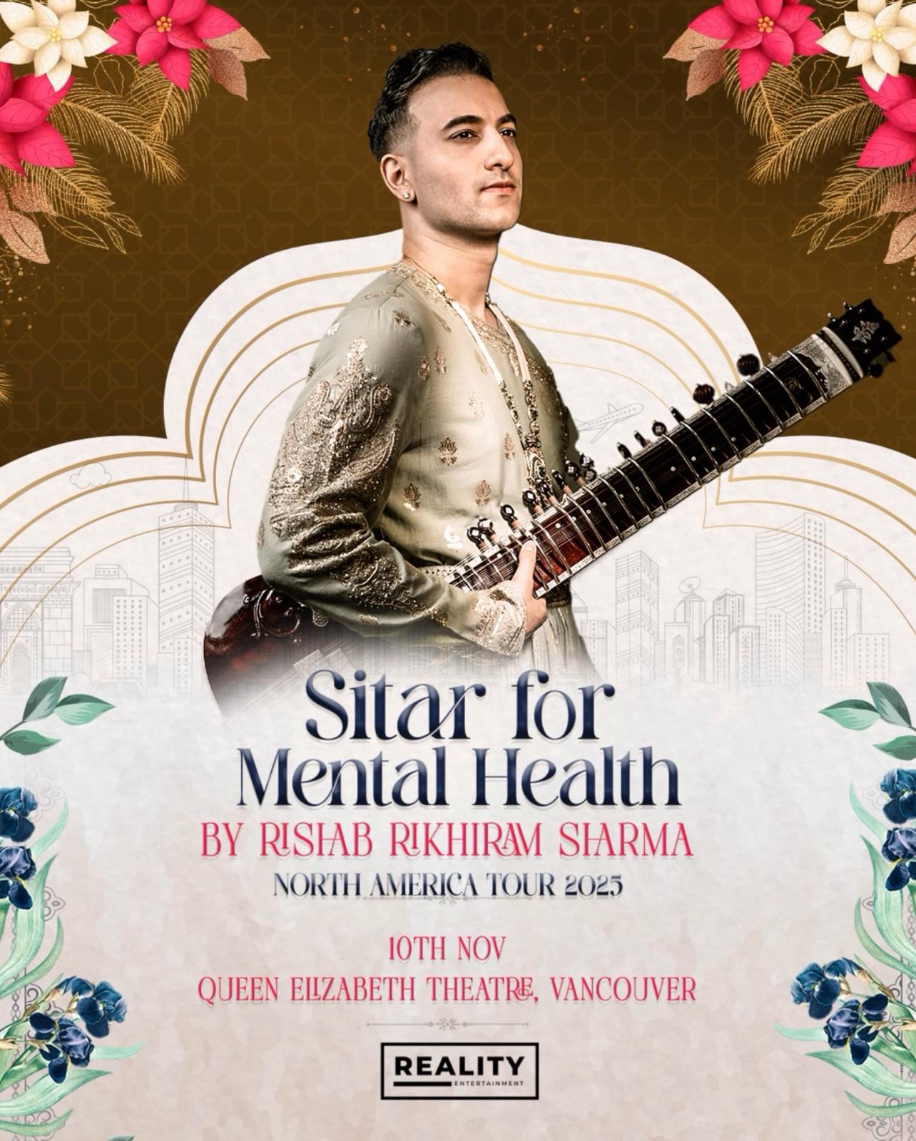 Sitar for Mental Health Experience by Rishab Rikhiram Sharma