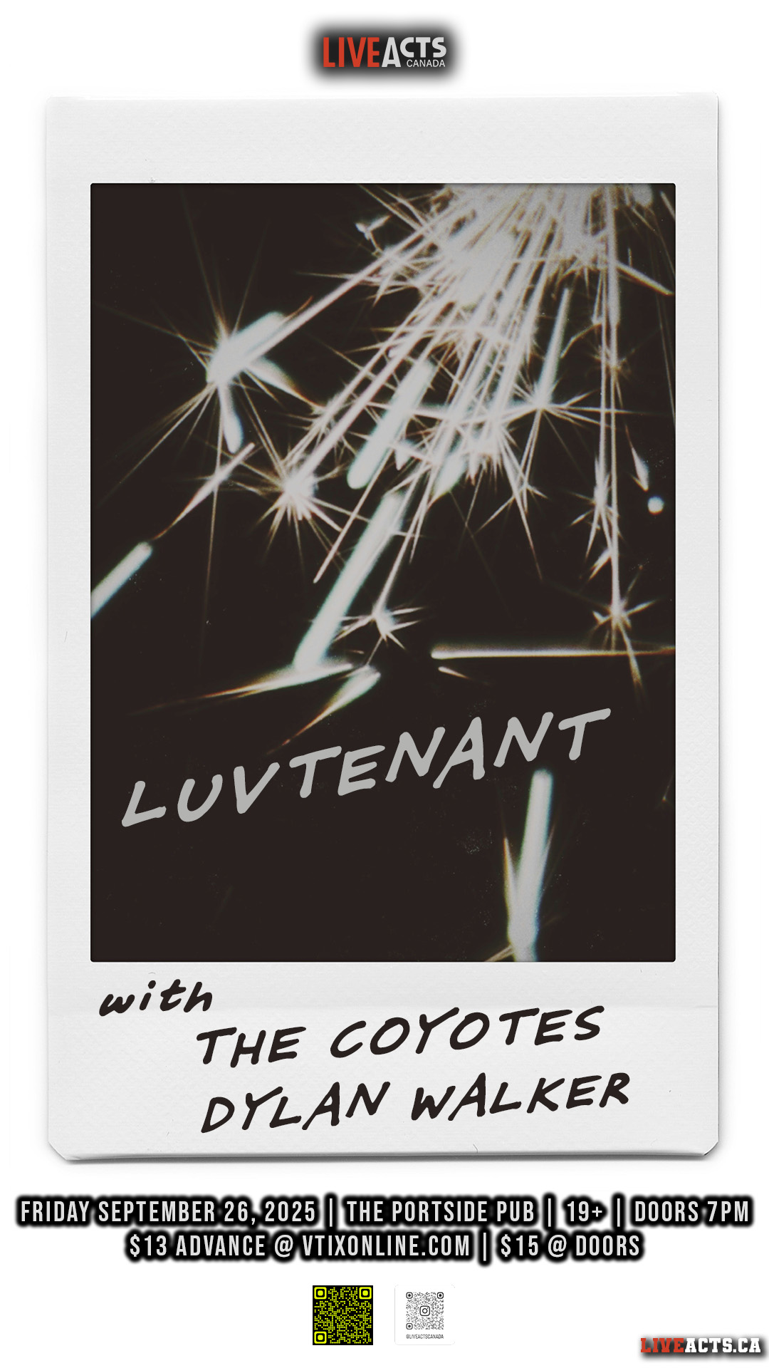 Luvtenant w/ The Coyotes, Dylan Walker