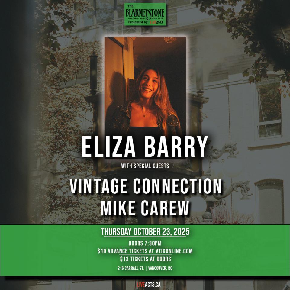Eliza Barry w/ Vintage Connection, Mike Carew
