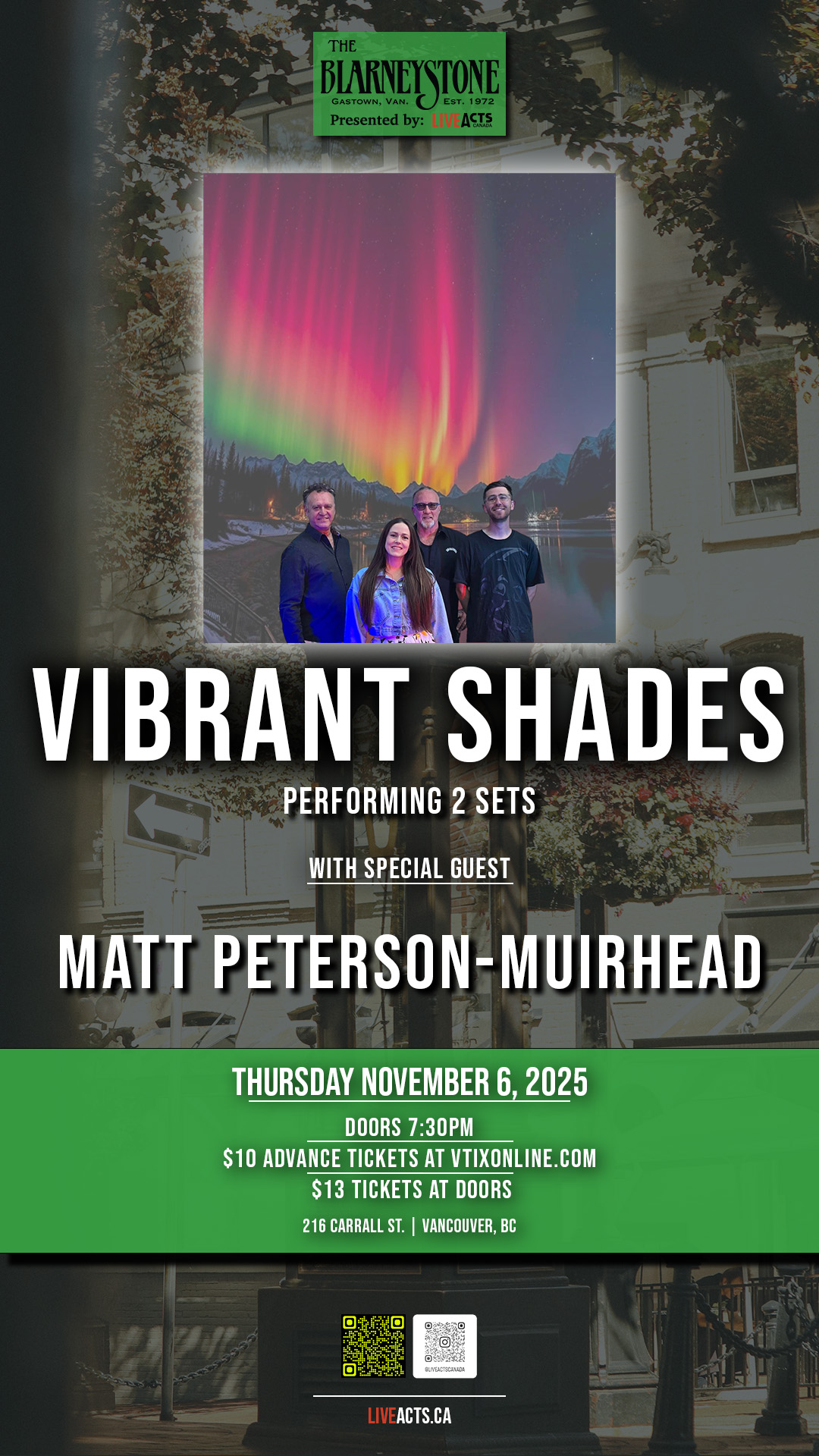 Vibrant Shades w/ Matt Peterson-Muirhead