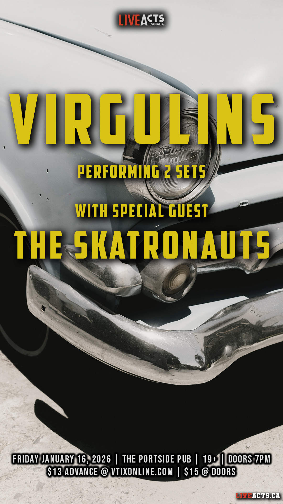 Virgulins w/ The Skatronauts