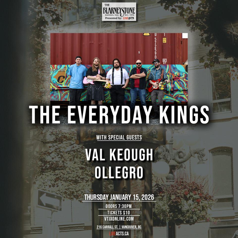 The Everyday Kings w/ Ollegro