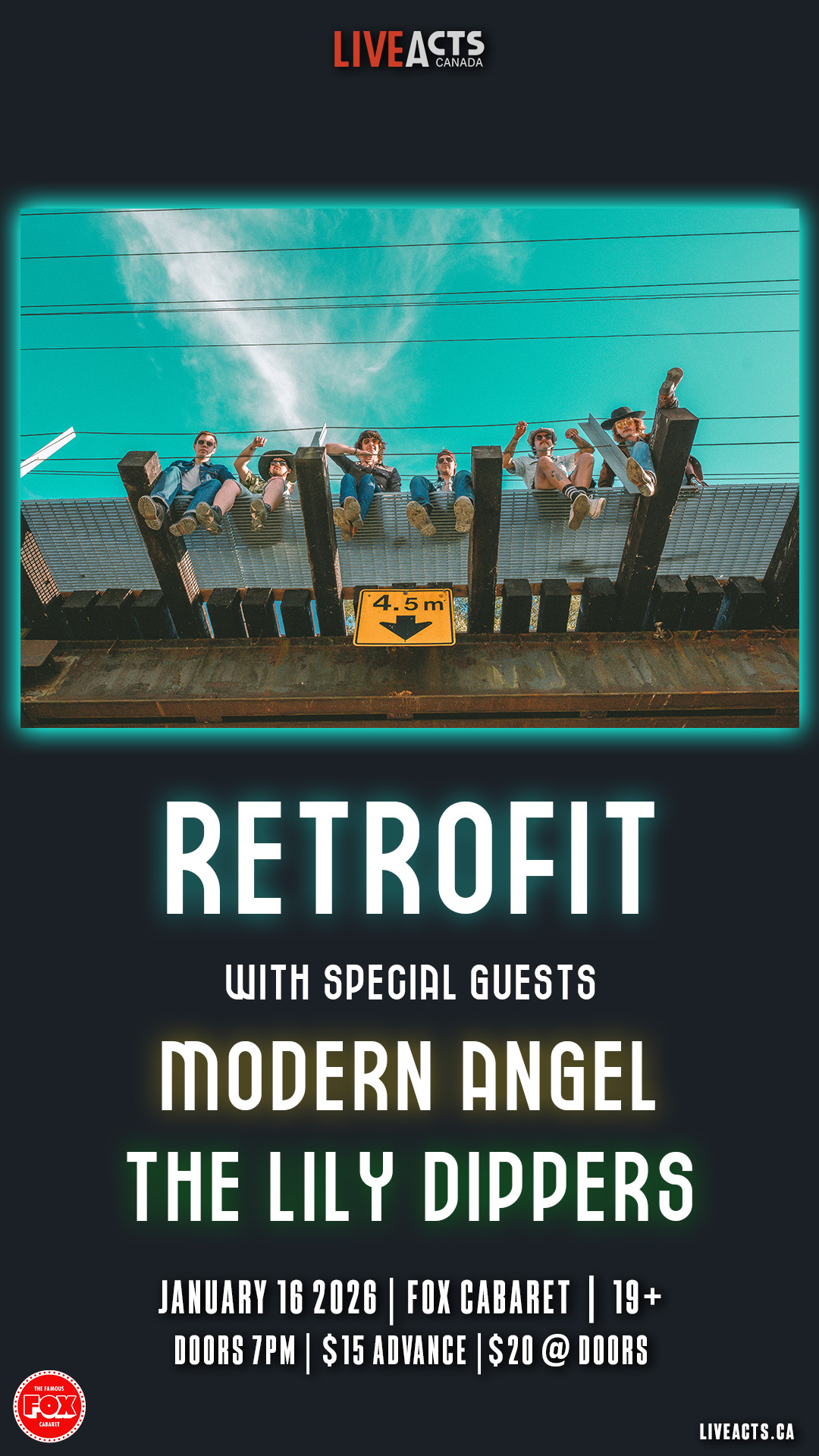 Retrofit w/ Modern Angel, The Lily Dippers