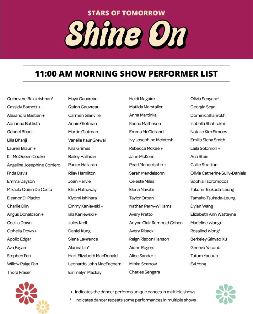 Stars of Tomorrow: Shine On (Morning Show)
