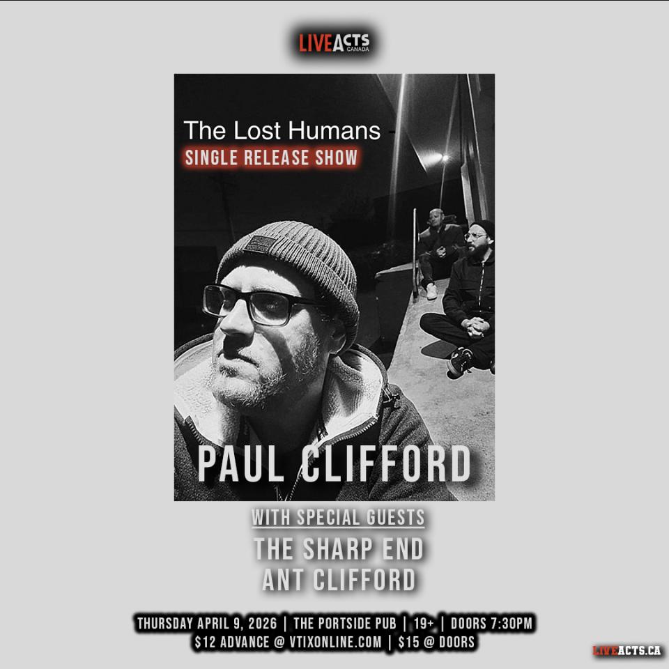 Paul Clifford w/ The Sharp End, Ant Clifford