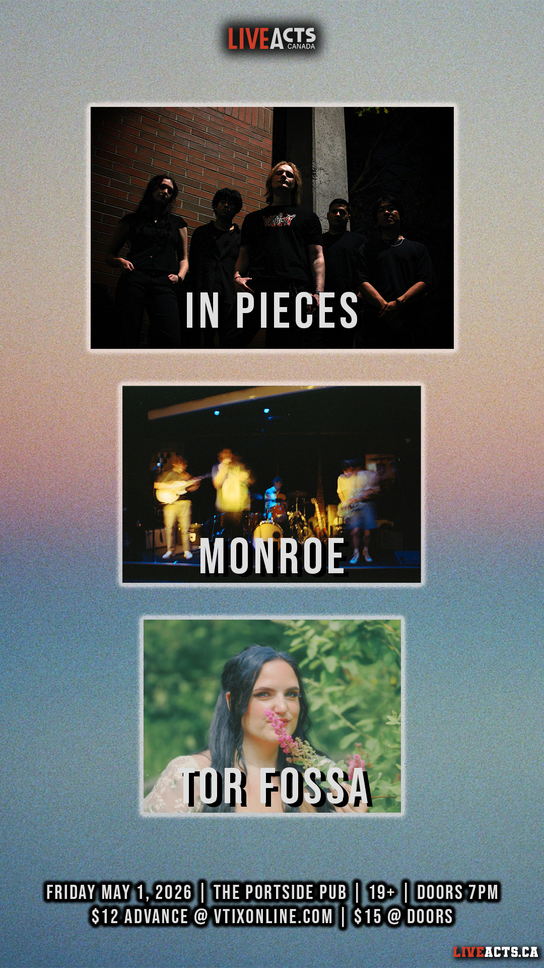 In Pieces w/ Monroe, Tor Fossa