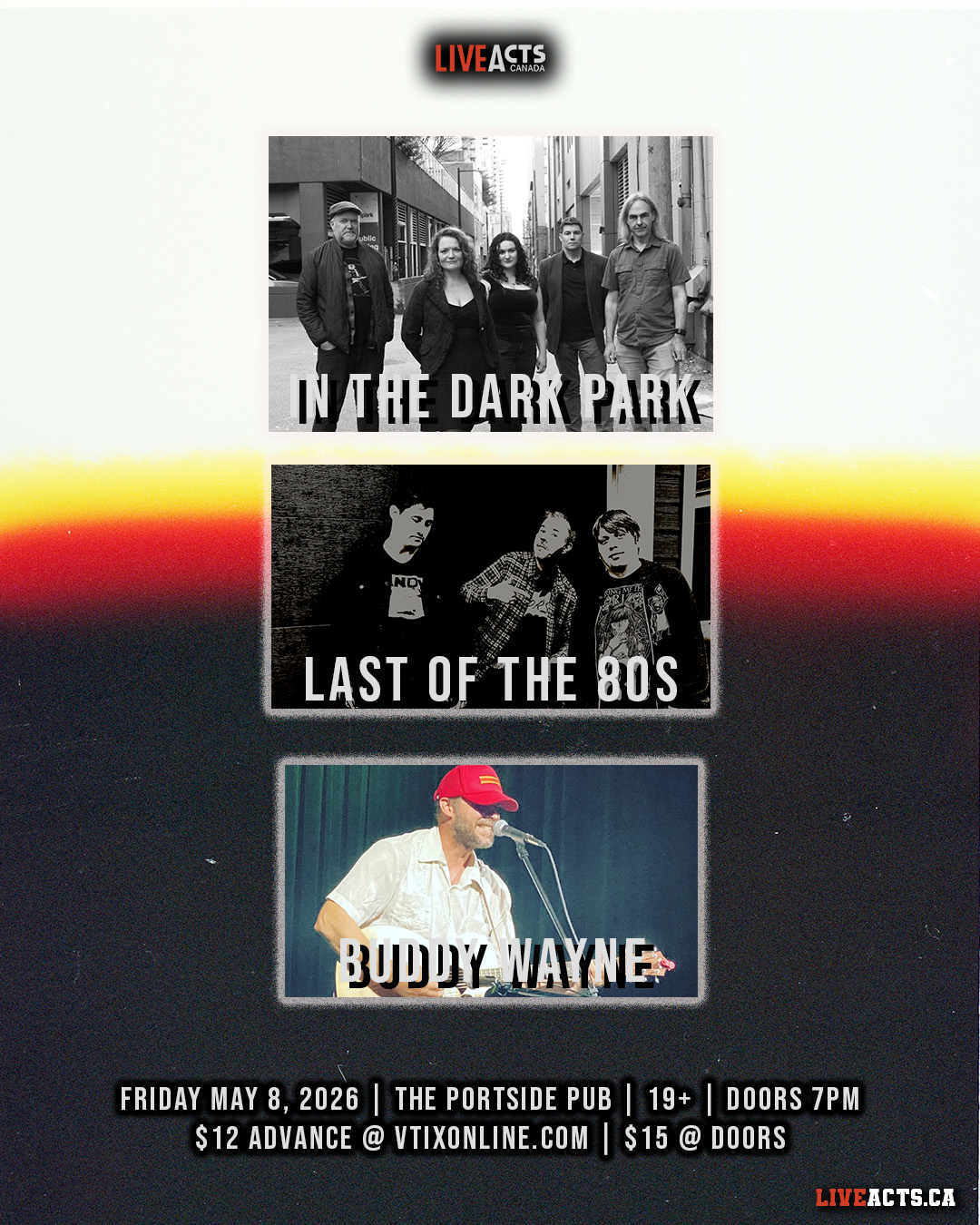 In The Dark Park w/ Last of the 80s, Buddy Wayne