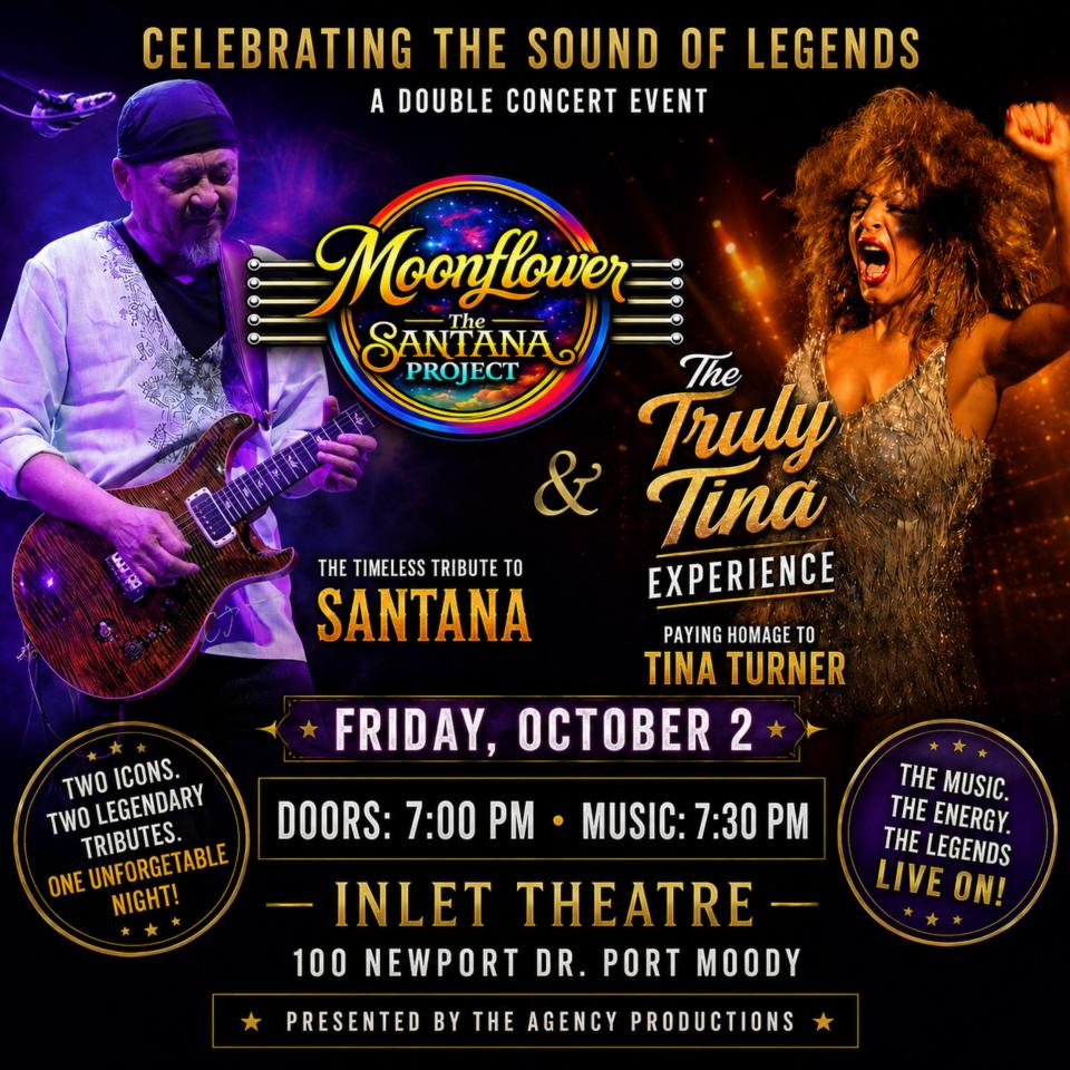 Celebrate Two of Music's Greatest Legends: Santana and Tina Turner