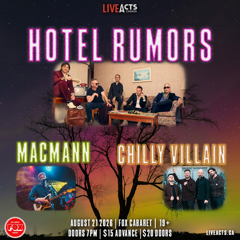 Hotel Rumors w/ Macmann, Chilly Villain