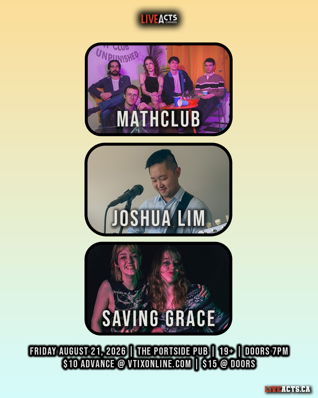 Mathclub, Joshua Lim, Saving Grace