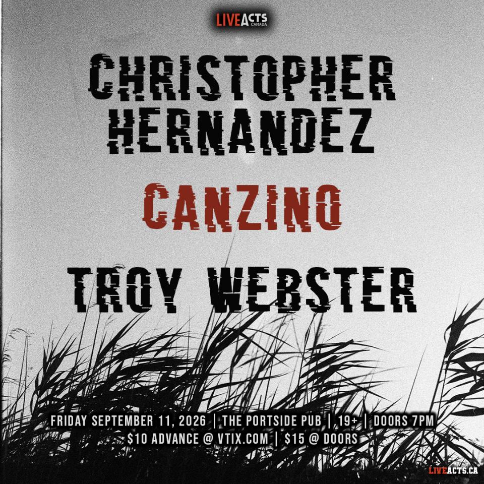 Christopher Hernandez, Canzino, Troy Webster
