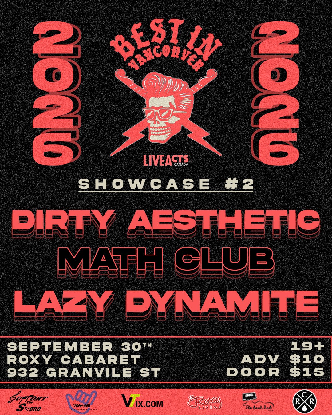 Best in Vancouver 2026: Dirty Aesthetic, Math Club, Lazy Dynamite