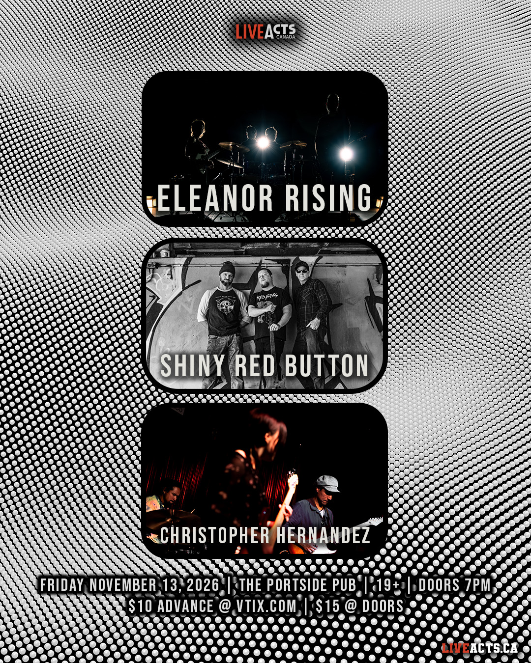 Eleanor Rising, Shiny Red Button, Christopher Hernandez